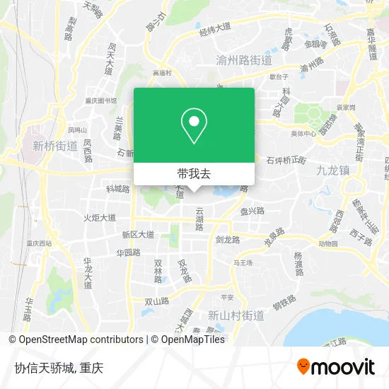 协信天骄城地图