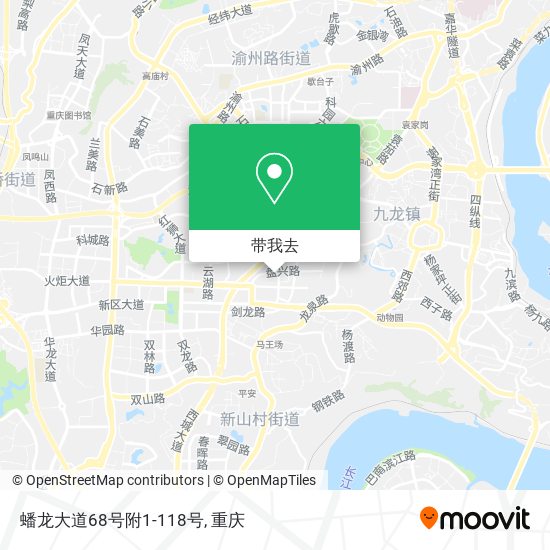 蟠龙大道68号附1-118号地图