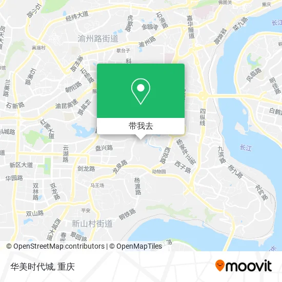 华美时代城地图
