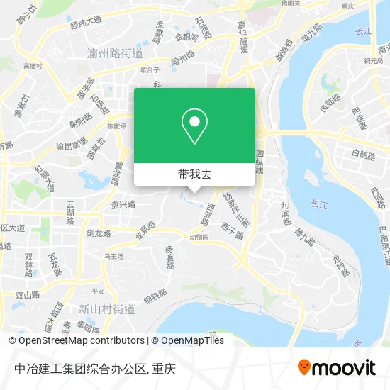 中冶建工集团综合办公区地图