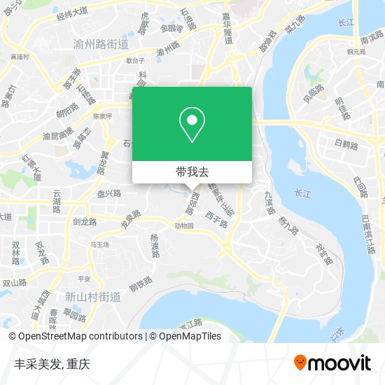 丰采美发地图