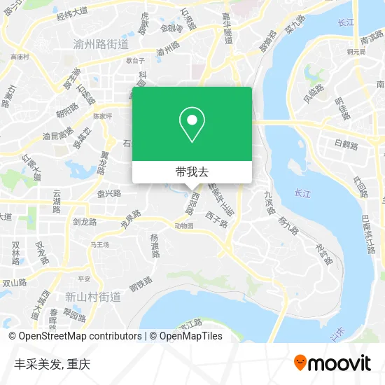 丰采美发地图
