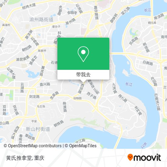 黄氏推拿堂地图