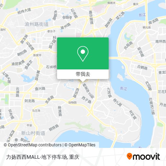 力扬西西MALL-地下停车场地图