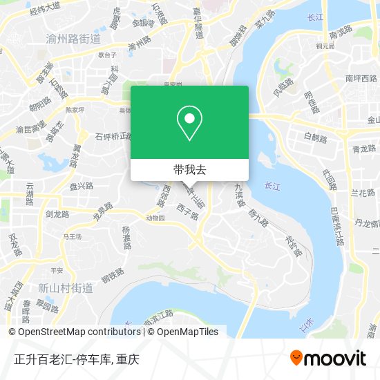 正升百老汇-停车库地图