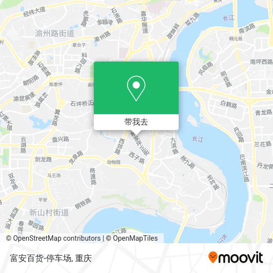 富安百货-停车场地图