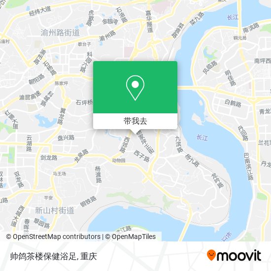 帅鸽茶楼保健浴足地图