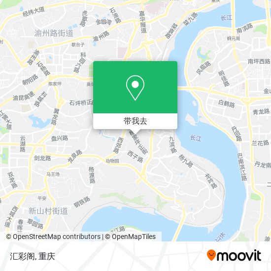 汇彩阁地图