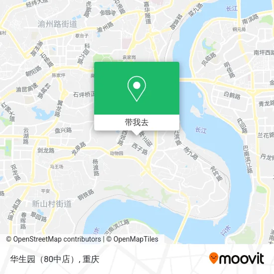 华生园（80中店）地图