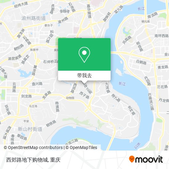西郊路地下购物城地图