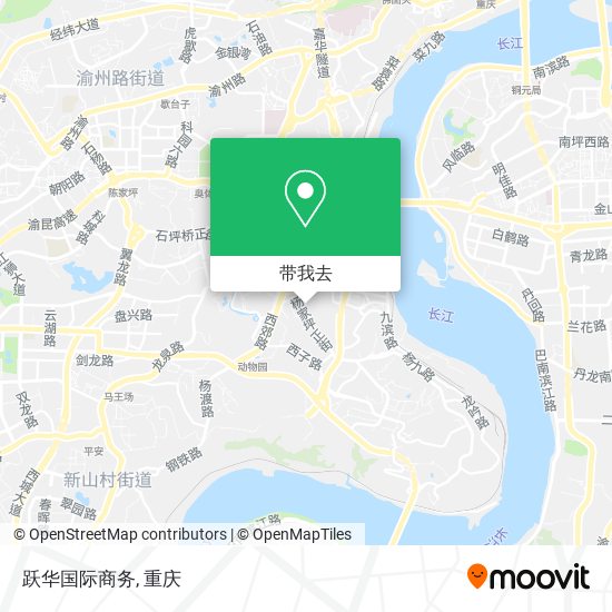 跃华国际商务地图