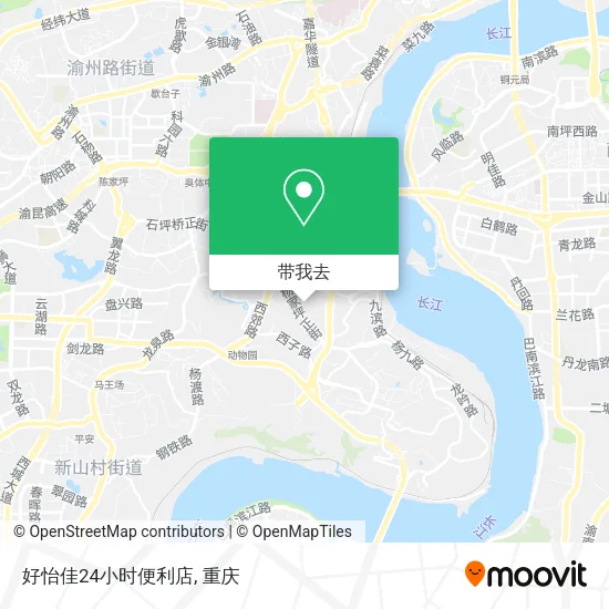 好怡佳24小时便利店地图