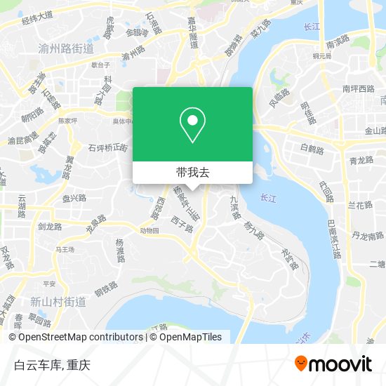 白云车库地图