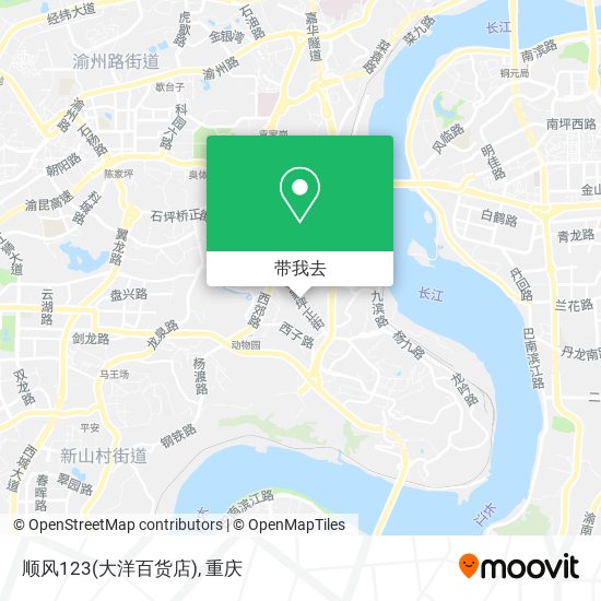 顺风123(大洋百货店)地图