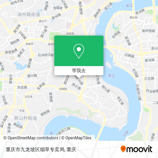 重庆市九龙坡区烟草专卖局地图
