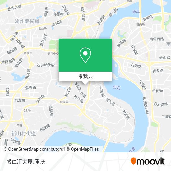 盛仁汇大厦地图