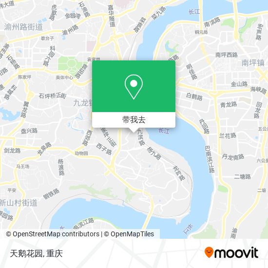 天鹅花园地图