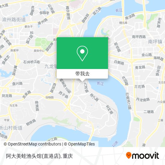 阿大美蛙渔头馆(直港店)地图
