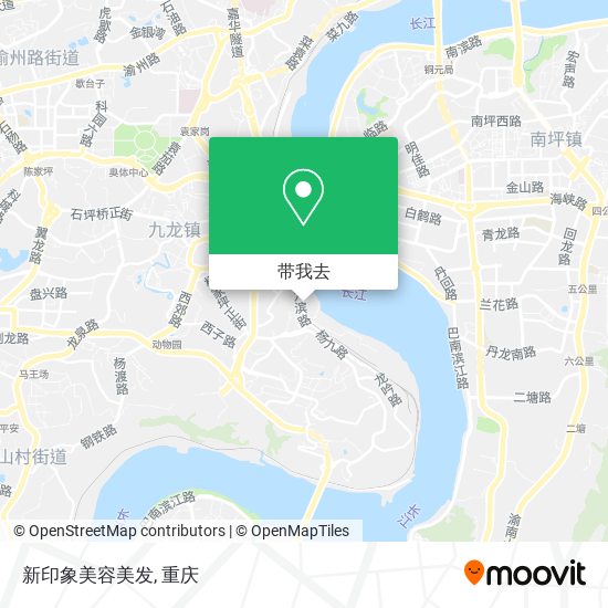 新印象美容美发地图