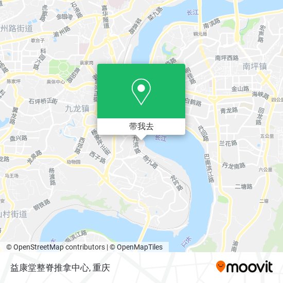 益康堂整脊推拿中心地图