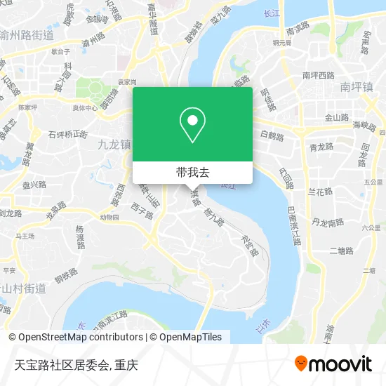 天宝路社区居委会地图