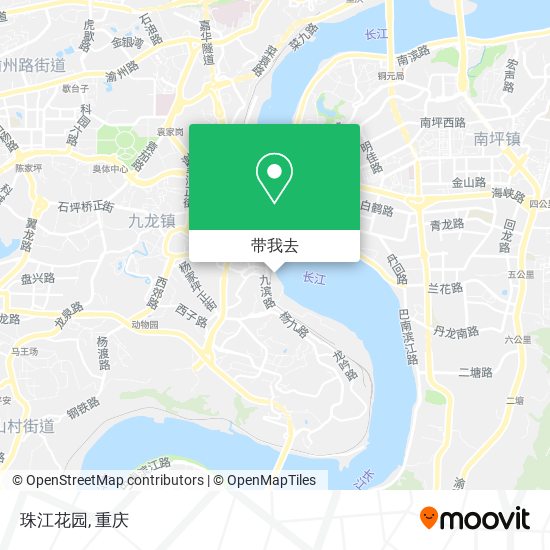 珠江花园地图