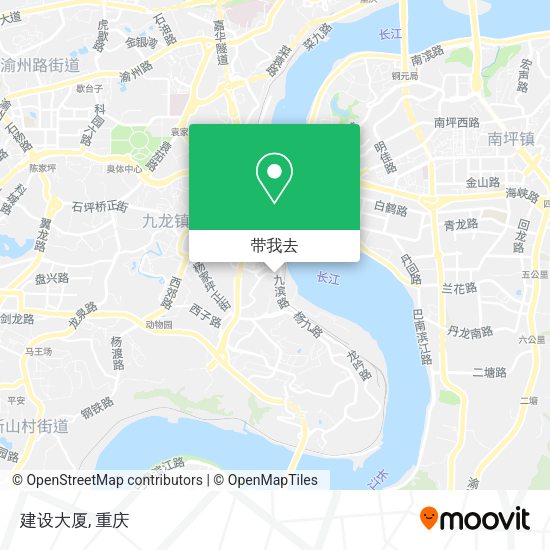 建设大厦地图