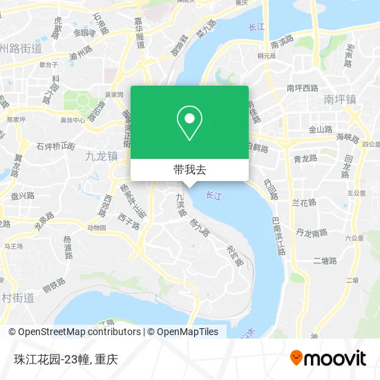 珠江花园-23幢地图