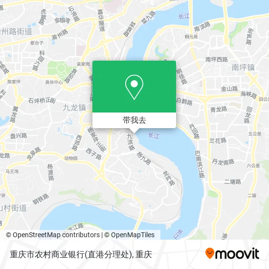 重庆市农村商业银行(直港分理处)地图