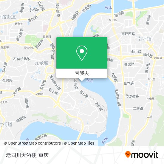 老四川大酒楼地图