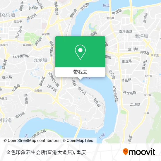 金色印象养生会所(直港大道店)地图