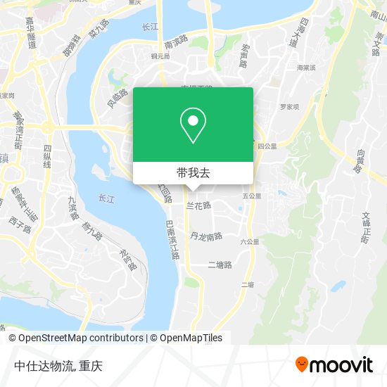 中仕达物流地图