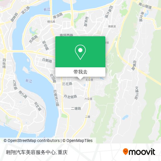 翱翔汽车美容服务中心地图
