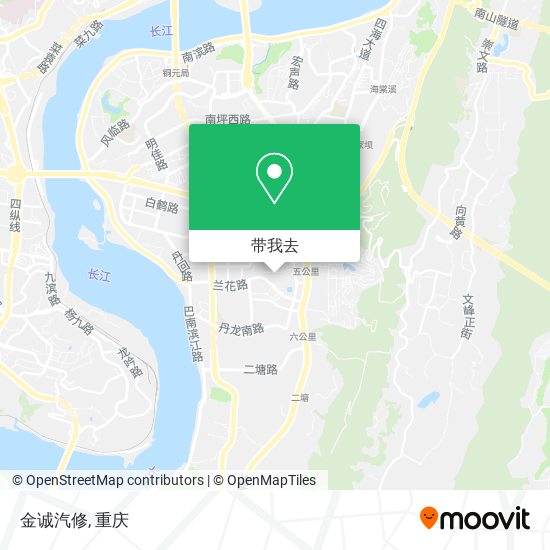 金诚汽修地图