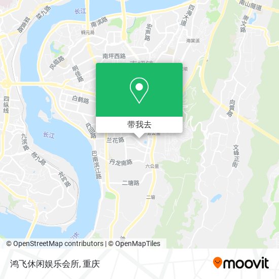 鸿飞休闲娱乐会所地图
