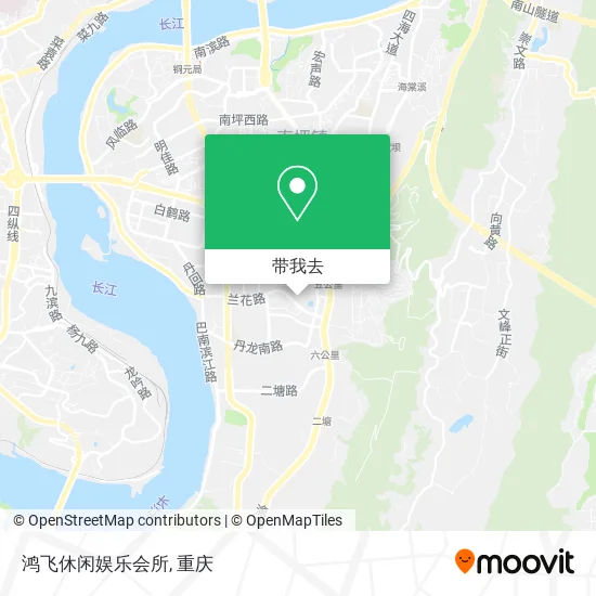 鸿飞休闲娱乐会所地图