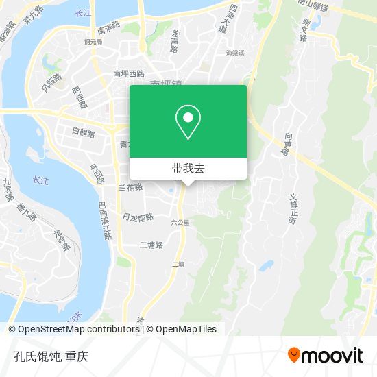 孔氏馄饨地图