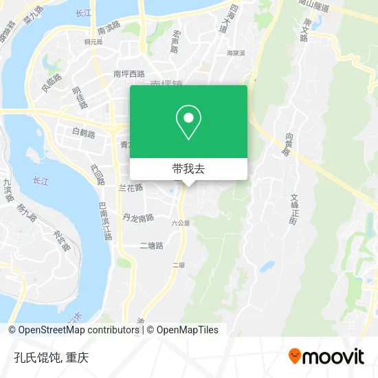 孔氏馄饨地图