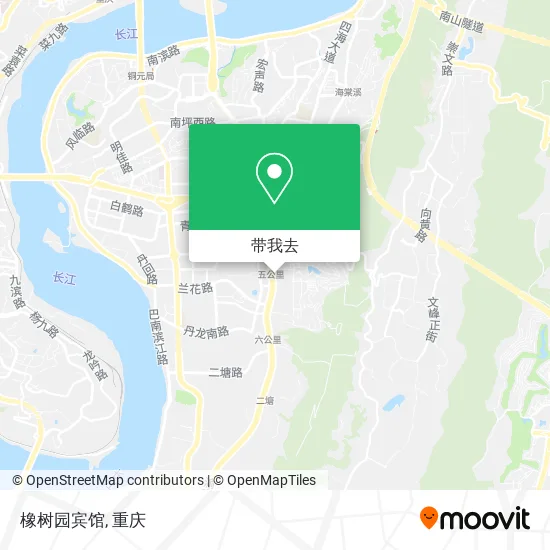 橡树园宾馆地图