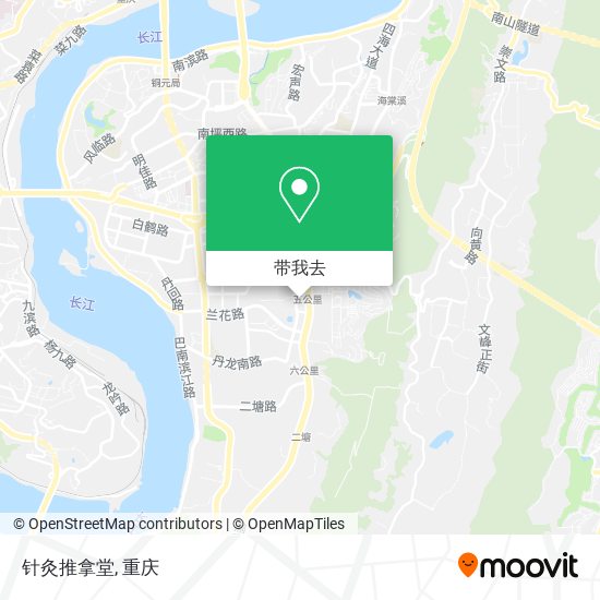 针灸推拿堂地图