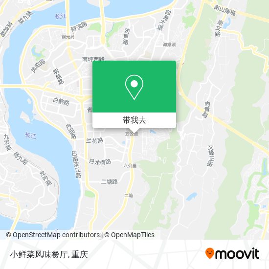 小鲜菜风味餐厅地图
