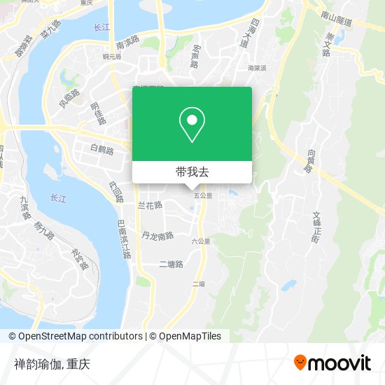 禅韵瑜伽地图