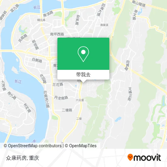 众康药房地图
