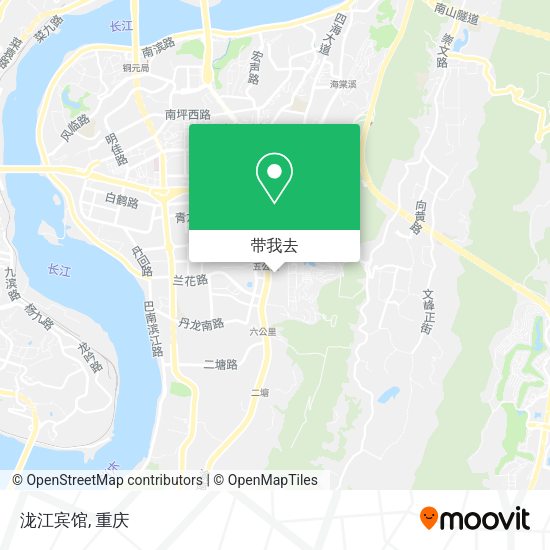 泷江宾馆地图