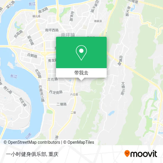 一小时健身俱乐部地图