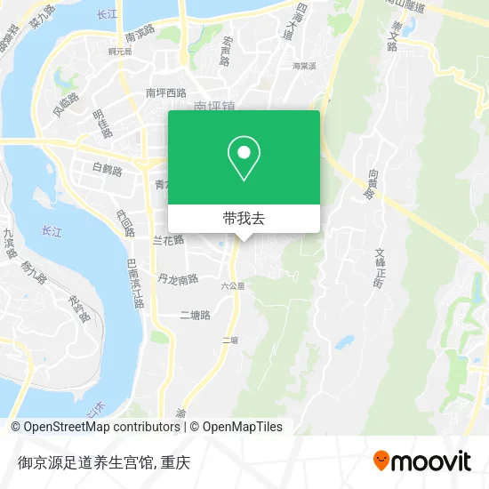 御京源足道养生宫馆地图