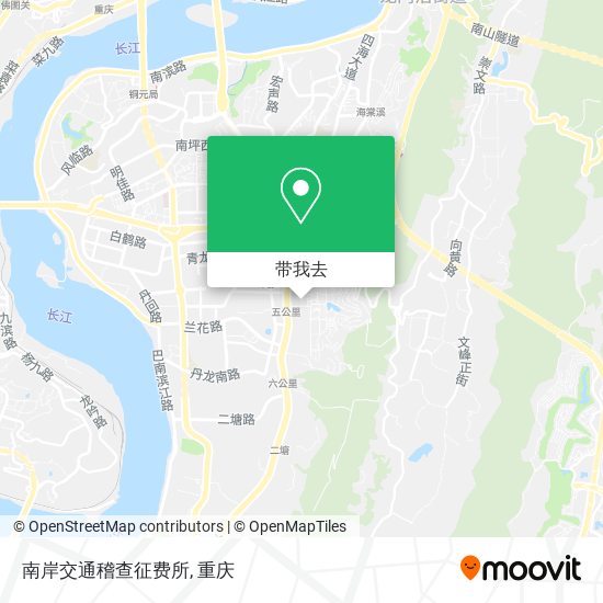 南岸交通稽查征费所地图