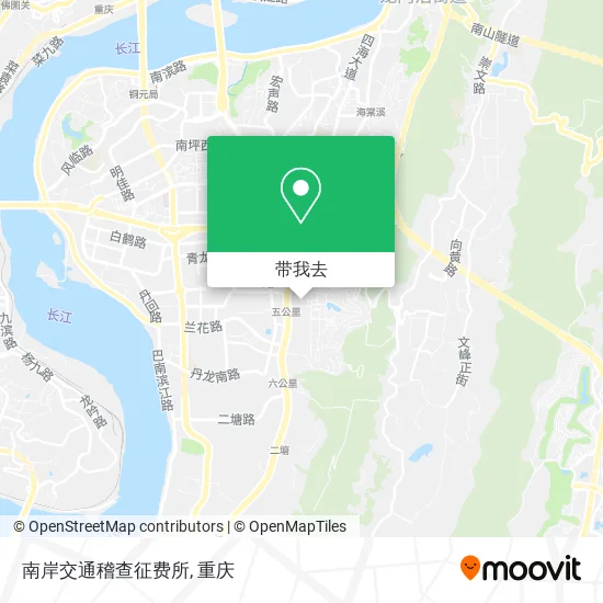 南岸交通稽查征费所地图