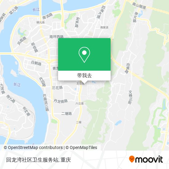 回龙湾社区卫生服务站地图