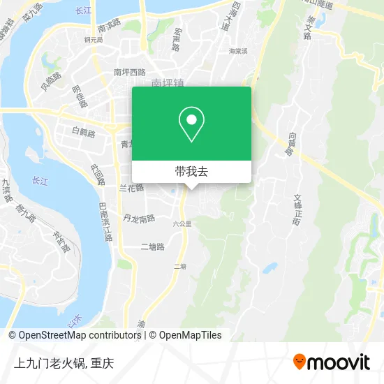上九门老火锅地图